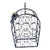 Vintage 1970s Spanish Revival Twisted Wrought Iron 14-Bottle Wine Rack With Grapes For Sale