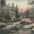 Circa 1900-15; photograph is of Colorado in the Rocky Mountains; print is attached at top to board; measures 9.75”x8”.
