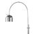 Traditional Regina Andrew Arc Floor Lamp With Metal Shade in Polished Nickel For Sale - Image 3 of 6