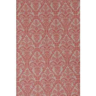 Siena Coral / Linen Fabric - Sample For Sale