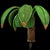 Vintage Pencil Reed and Wicker Coconut Palm Tree Wall Light Sconce Attributed to Mario Torres Lopez For Sale - Image 9 of 10