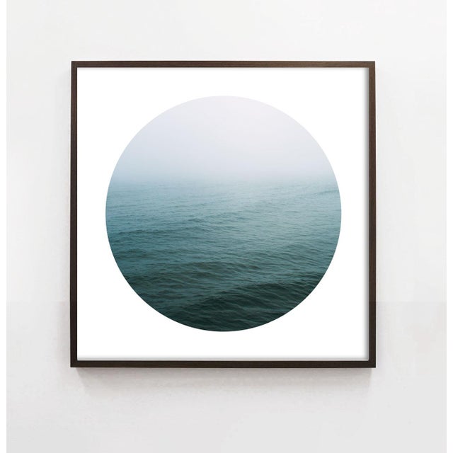 Contemporary Circular Abstract Ocean Photograph For Sale - Image 3 of 3