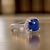 2010s Natural Sapphire Diamond Ring Size 7 14k White Gold 2.51 Certified For Sale - Image 5 of 10