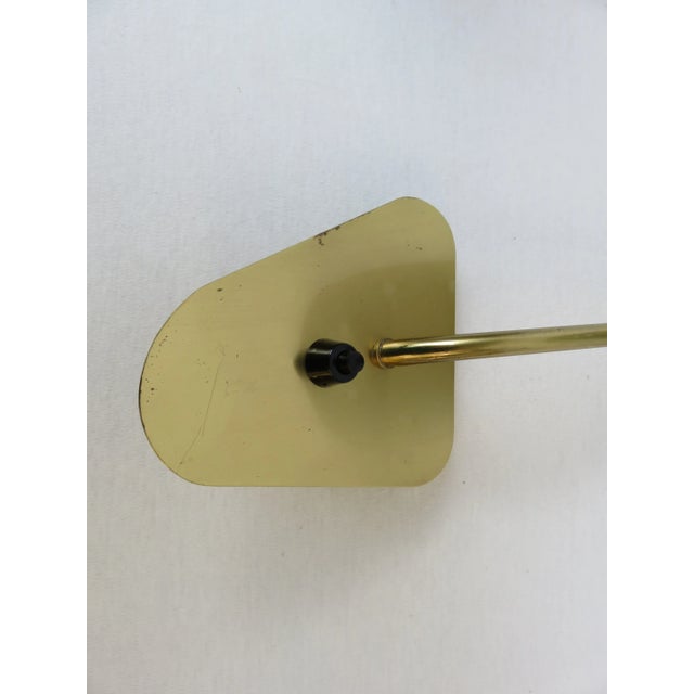 Italian Brass, Black Lacquered Aluminum and Glass Bead Sconces, 1950s, Set of 2 For Sale - Image 18 of 18