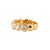 Ladies 18k Yellow Gold 3.05ctw Bezel Set Half Eternity Diamond Band Ring, Size 6.5 For Sale - Image 4 of 9
