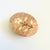 A wonderful vintage oval stone box. Lovely natural veining and pink color to the stone. A beautiful floral design has been...