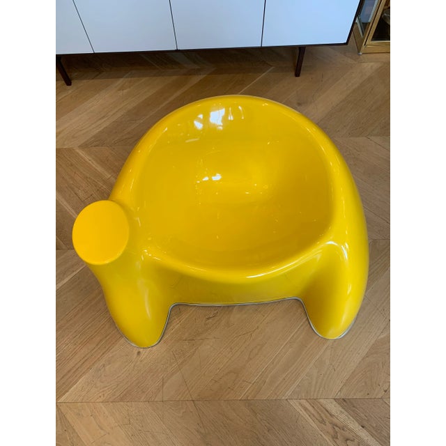 Pop Art Wendell Castle Yellow “Castle” Chair For Sale - Image 3 of 8