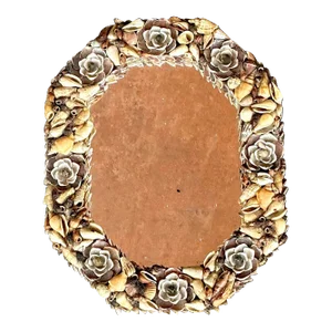 Vintage Hand Made Shell Mirror