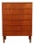 Vintage Danish Chest of Drawers in Teak For Sale