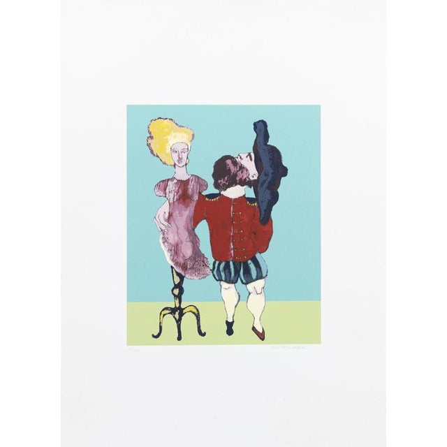 Evelina Oliveira, Figurative Composition, 2006, Screenprint For Sale - Image 6 of 6