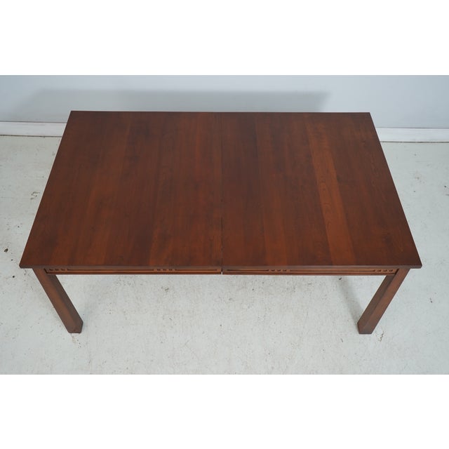Arts & Crafts Stickley Highlands Cherry Arts & Crafts Dining Table For Sale - Image 3 of 18