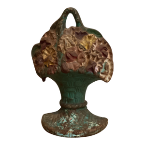 Vintage 1920s Bouquet Doorstop
