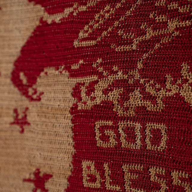 "God Bless America" Patriotic Embroideries, c.1920 For Sale - Image 9 of 12