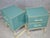 Azure Bedside Tables in Wood and Brass Edges from Justfurnituress SRL, Set of 2 For Sale - Image 6 of 9