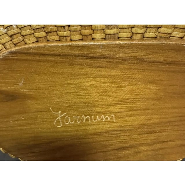 Farnum Nantucket Lightship Pelican Scrimshaw Ivorylite Basket Purse 1988 Signed For Sale In New York - Image 6 of 13