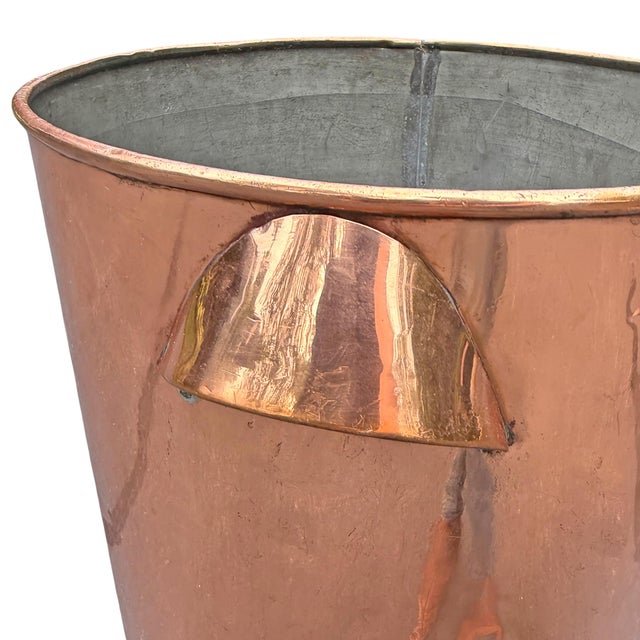 Early 20th Century American Copper Dairy Bucket For Sale - Image 9 of 14