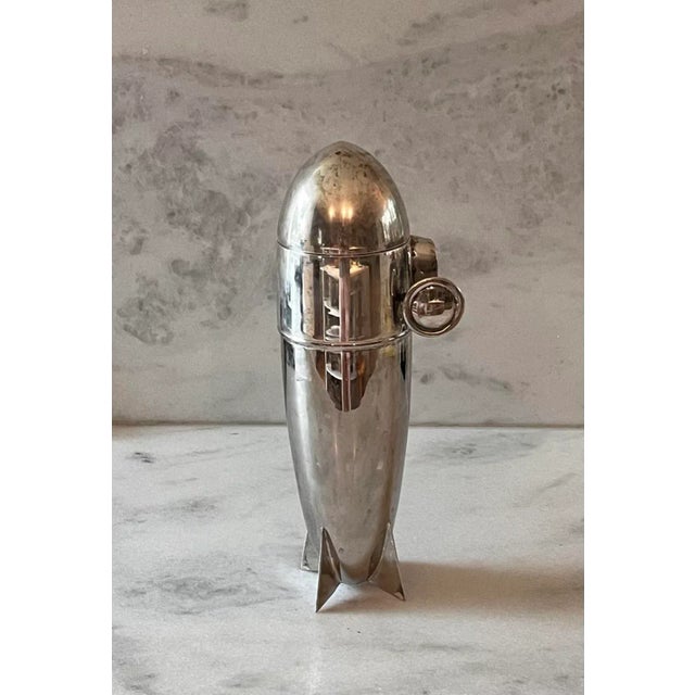 Antique Silverplate Zeppelin Cocktail Shaker Chairish