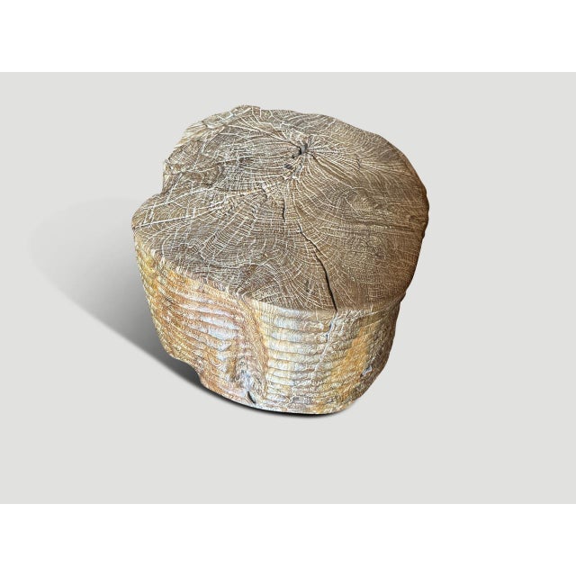 Brown Andrianna Shamaris Magnificent Teak Wood Coffee Table For Sale - Image 8 of 18