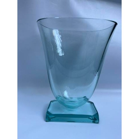 Art Deco Schlanser Modern Glass Vessel For Sale - Image 3 of 11