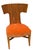 Art Deco Style Macassar Wood Klismos Chair - 1 of 2 Available.