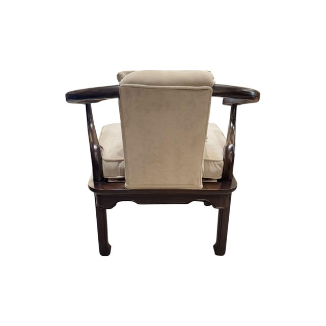 Vintage Wood Side Chair For Sale - Image 4 of 5