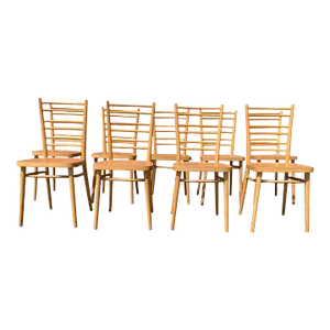 1970s Bentwood Dining Chairs - Set of 9