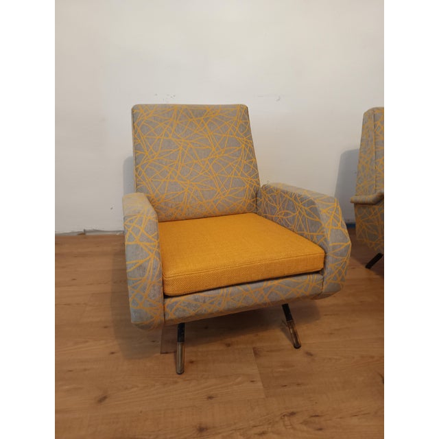 Armchairs, 1950s, Set of 2 For Sale - Image 4 of 12