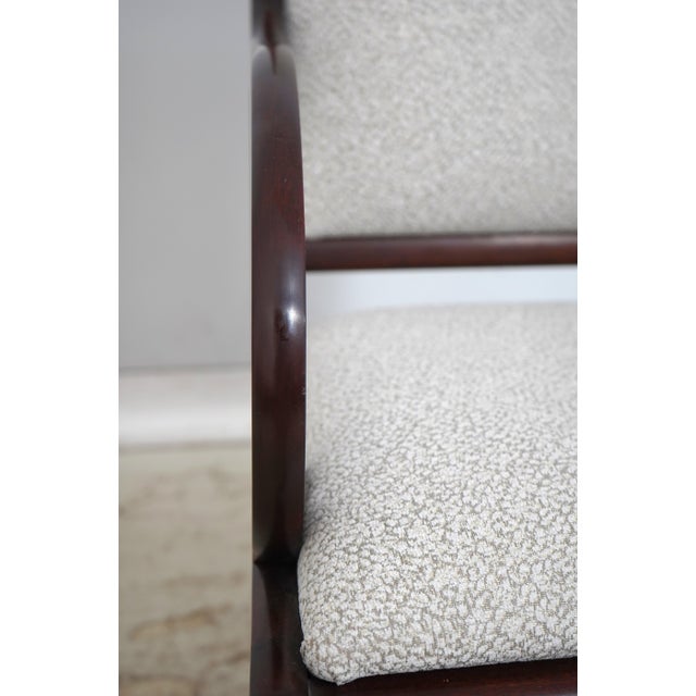 Set of 8 Henkel Harris Mahogany Dining Chairs For Sale - Image 12 of 18