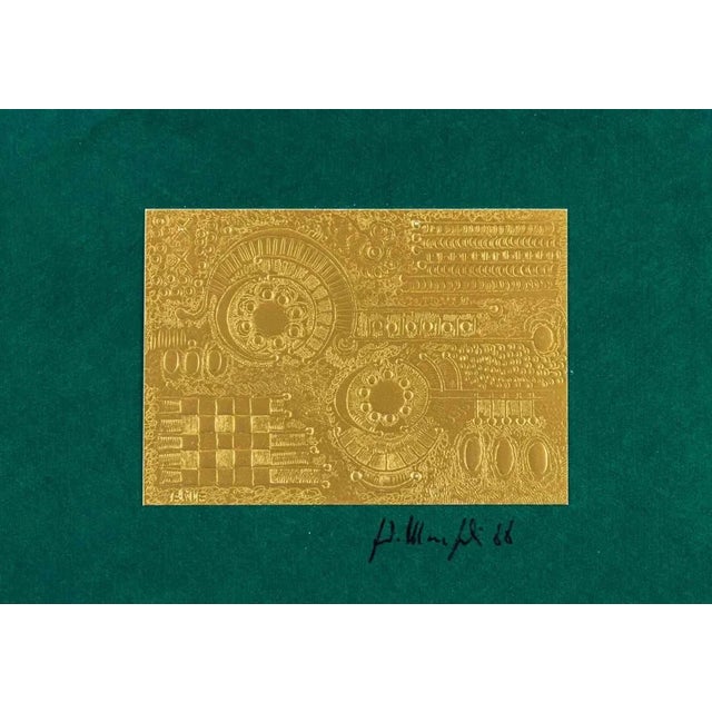 Etching and embossing realized by Fausto Maria Franchi in 1986. Hand signed. Excellent condition. This piece is attributed...