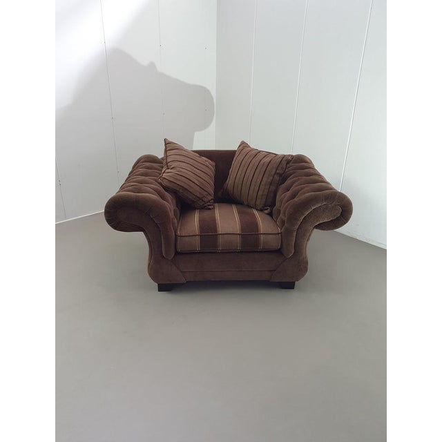 Large Dutch Weighty Love Seat with Cushions For Sale - Image 17 of 18