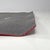 Postmodern Italian Rectangular Grey Felt Rug with Red Circle by Riccardo Fattori, 2000s For Sale - Image 18 of 18