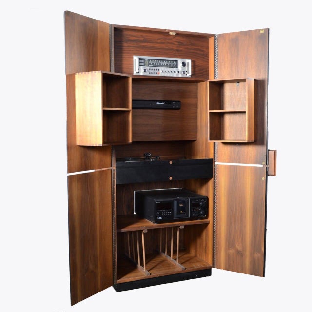 Richard Thompson Stereo Cabinet / Bar by Glenn of California For Sale - Image 10 of 10