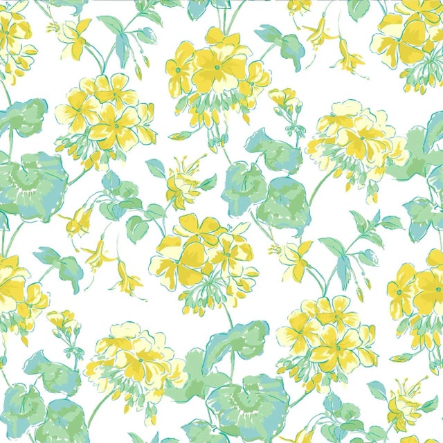 Cottage Grove Lemon Grove Wallpaper Sample For Sale