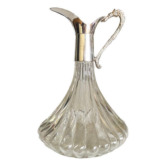 Vintage Decanter in Glass For Sale