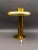 Pierre Cardin Style Vintage Modernist Brass Table Desk Lamp For Sale In Miami - Image 6 of 10