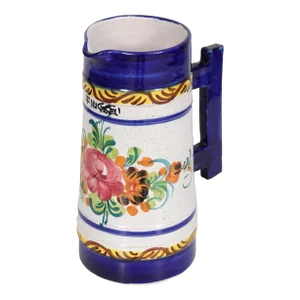 Italian Hand Painted Ceramic Pitcher