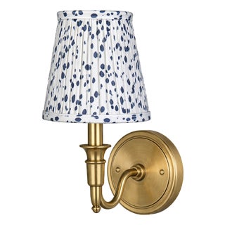 Blue Dot Sconce Shade For Sale