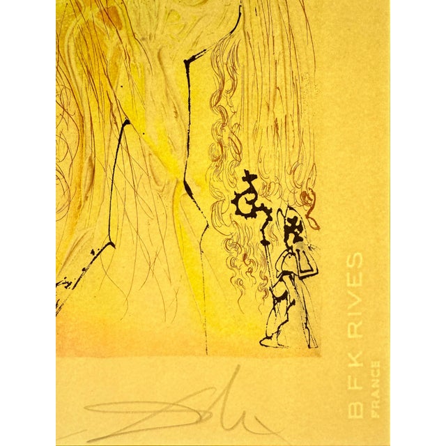 Salvador Dali, Lady Godiva, 1970, Lithograph For Sale - Image 6 of 10
