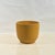 Impeccable mustard or ochre glazed ceramic planter by Gainey Ceramics. Stamped GAINEY CERAMICS under the base. No chips or...