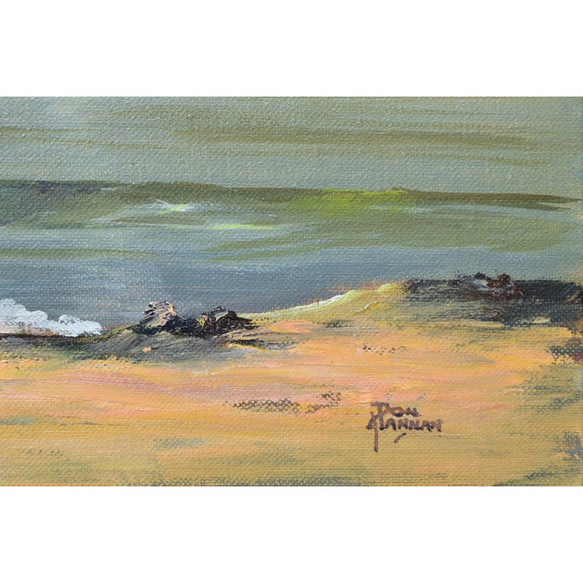 American Mid Century Coastal Clouds Sunrise Seascape by Don Hannan For Sale - Image 3 of 4