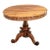 Antique Carved Center Hall Drum Table For Sale