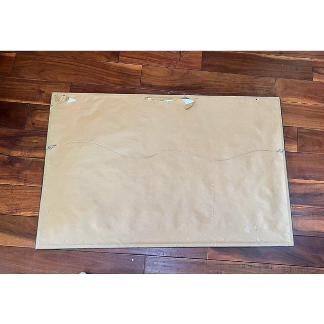 Very rare limited edition VOGUE framed print Artist Edition Artist signed - name not known Marked # 13 out of 50 pcs...