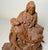 Antique Hand Carved Wood Folk Art Religious Jesus Christ Sculpture Pieta Statue For Sale - Image 4 of 13