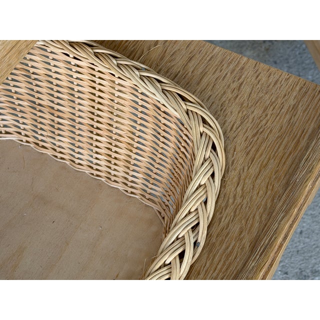1960s Scandinavian Modern Oak Side Tables by Henning Kjærnulf, 1960s, Set of 2 For Sale - Image 5 of 11