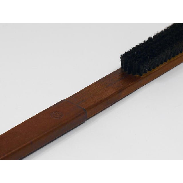 Midcentury Walnut and Leather Clothes Brush by Carl Auböck, 1950s For Sale - Image 14 of 18