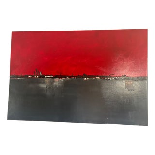 Marilyn Monnier, Abstract Composition, 2000s, Acrylic Painting on Canvas For Sale