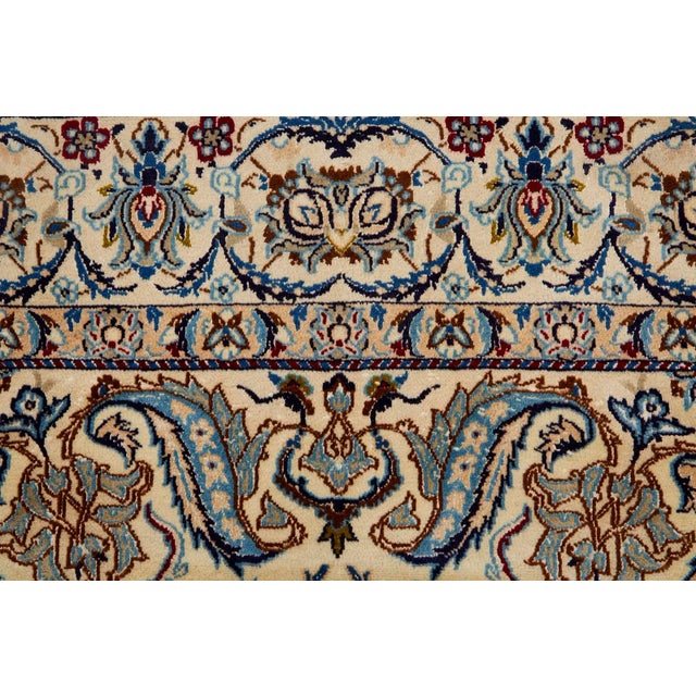 Mid-20th Century Persian Nain Rug For Sale - Image 10 of 13