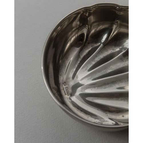 Gold Vintage Silver Plated Bowl by Cassetti, Italy, 1970s For Sale - Image 8 of 11