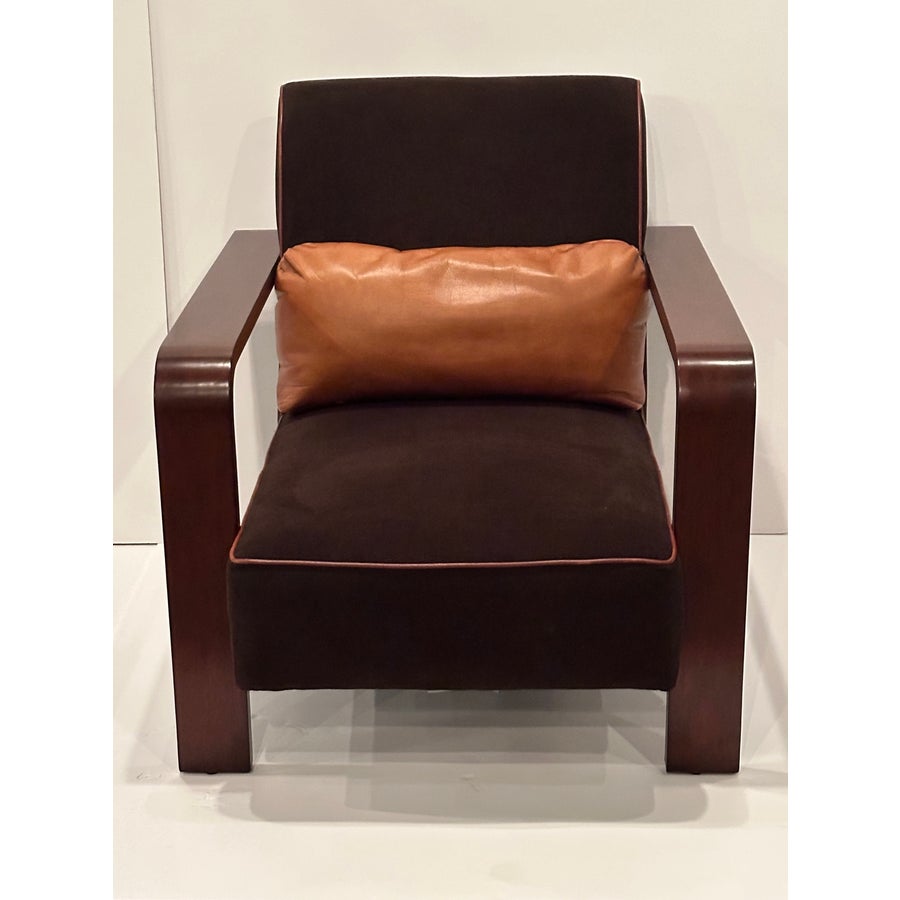 ポロラルフローレン　ブラウンレザー　アームチェア ポロラルフローレン ブラウンレザー アームチェア ポロラルフローレン