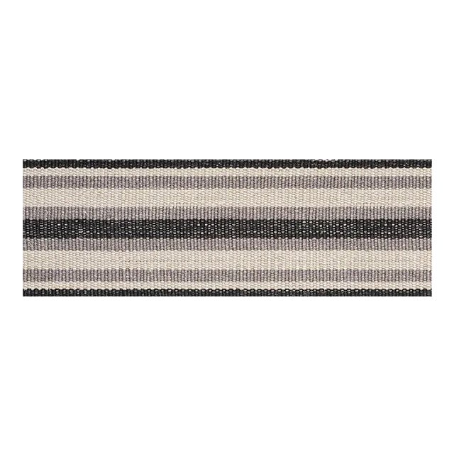 Schumacher Levant Tape in Charcoal For Sale